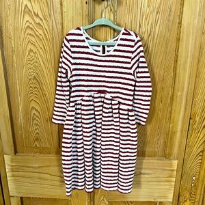 Vignette stripe dress